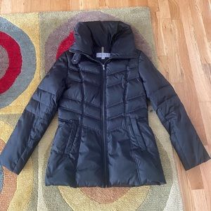 Marc New York Andrew Marc Black Puffer Quilted Coat Winter Down Jacket Small